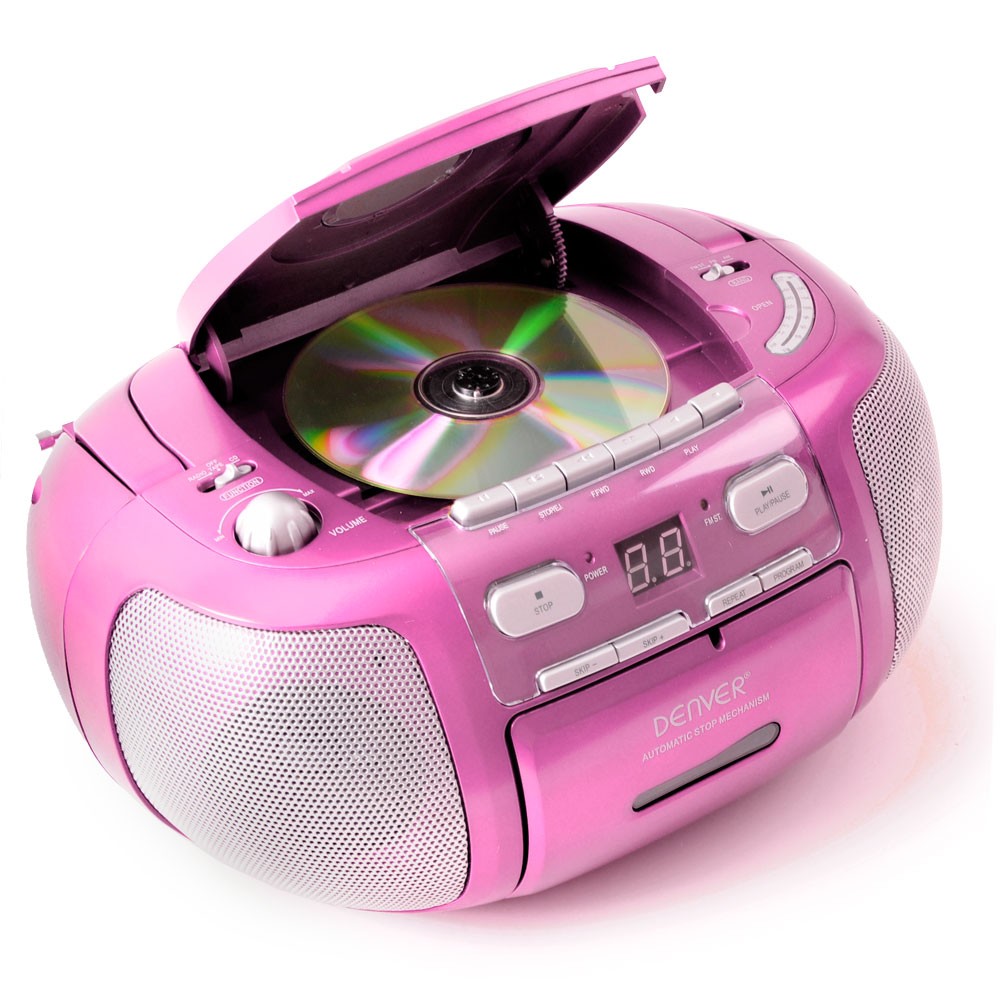 Musikanlage Mädchen Kinder Stereoanlage Boombox CDPlayer