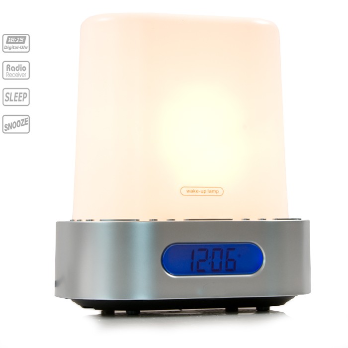 Lightn Wake Wecker Wellness Radio Aufwach Licht Einschlaufautomatik