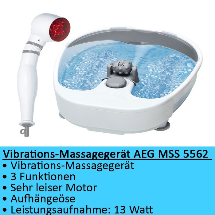 NEU Massage Set Massagegerät Fußmassagegerät Fußbad Fußsprudelbad