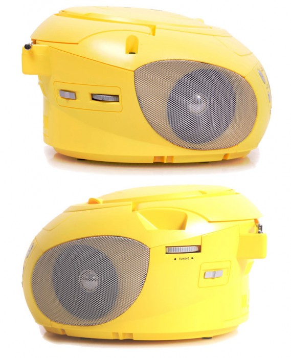 Kinder Design Boombox CD Player Radio CD Spieler CD Radio USB AUX 