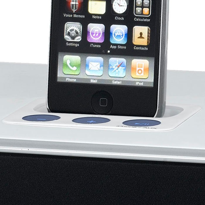 iphone iPod Dock Docking Station  AUX IN Ladefunktion Fernbedienung